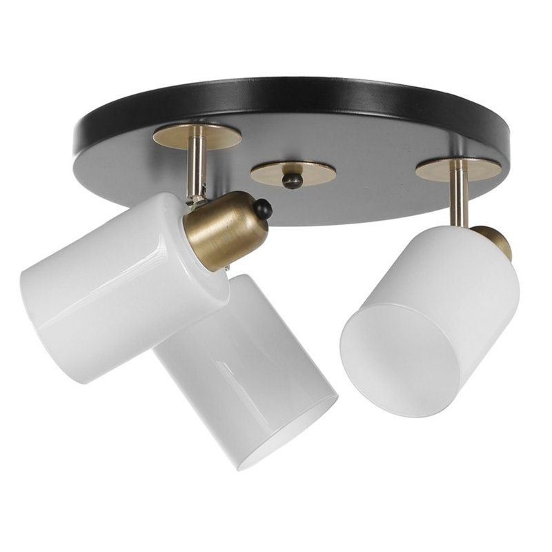 Lumiere 3-Light Modern Semi-Flush Mount