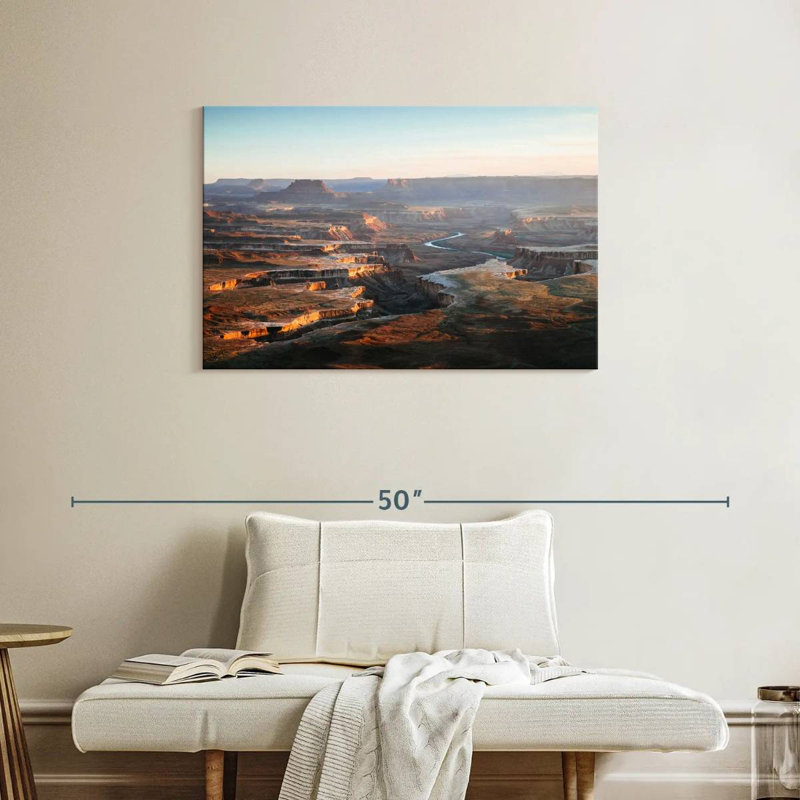 Alvord Great River, 24" H x 36" W