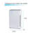 BAP Series BLACK+DECKER Air Purifier with UV Technology, For Up To 1250 Sq. Ft. per 5 Air Changes, 4-Stage Filtration System with Anion Function, BAPUV150