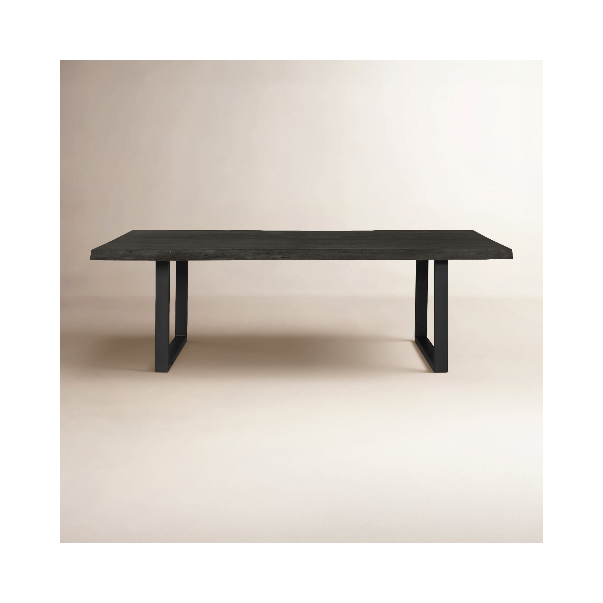 Colin Dining Table, Black, 29.75"H x 116"L x 40"W, Ebonized