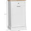 Poubelle de cuisine inclinable (blanc)