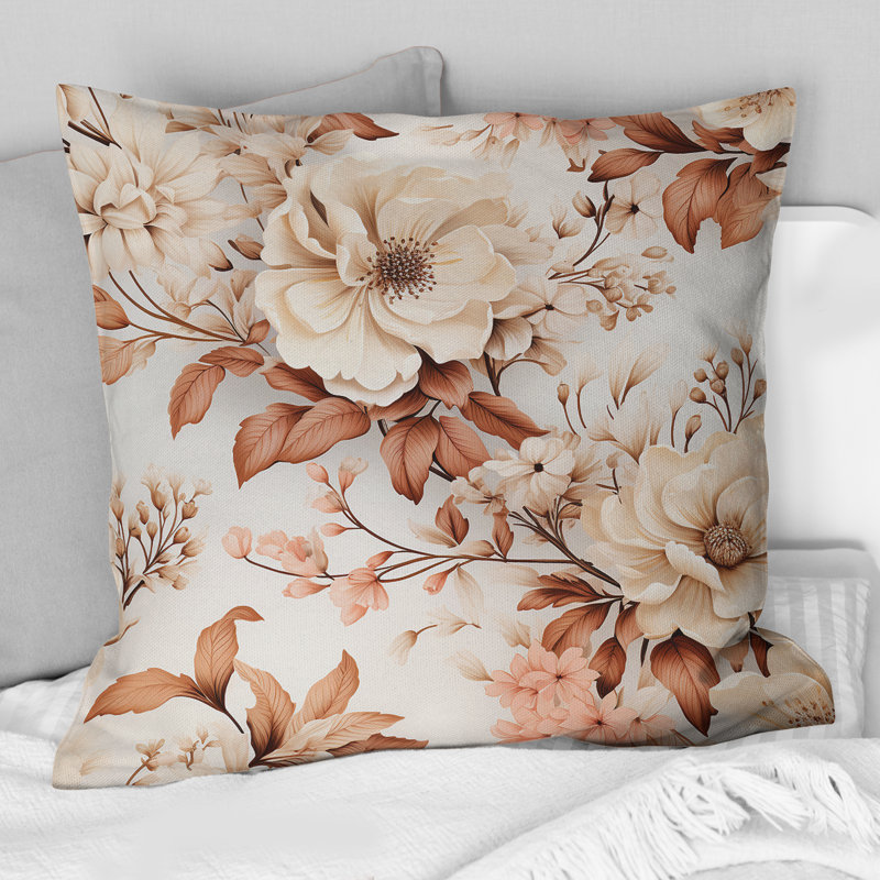 Coussin décoratif , H 16 po x l 16 po