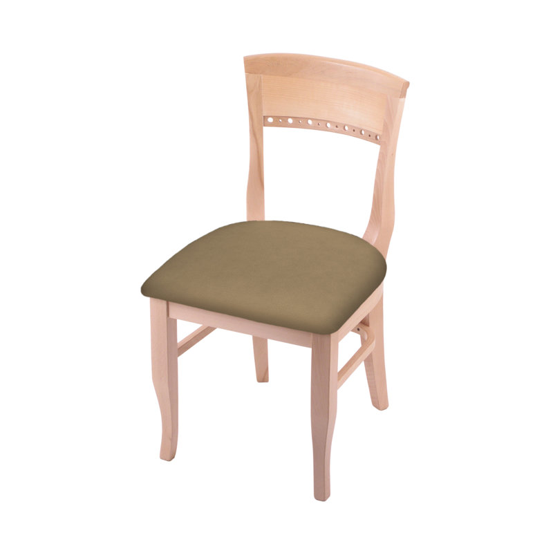 Hampton 19.25'' H Upholstered Beech Side Chair, Natural, Canter Sand