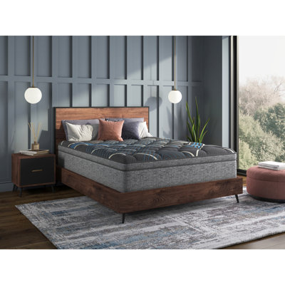 Restonic Comfort Care 15" Euro Top Hybrid Mattress, Individual Pocketed Coil Mattress , Plush Comfort, Twin by Latitude Run