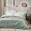 Waffle Textured 100% Cotton Duvet Cover Set-27054784-110497301