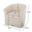 Chaise pivotante avec housse amovible-2041189944