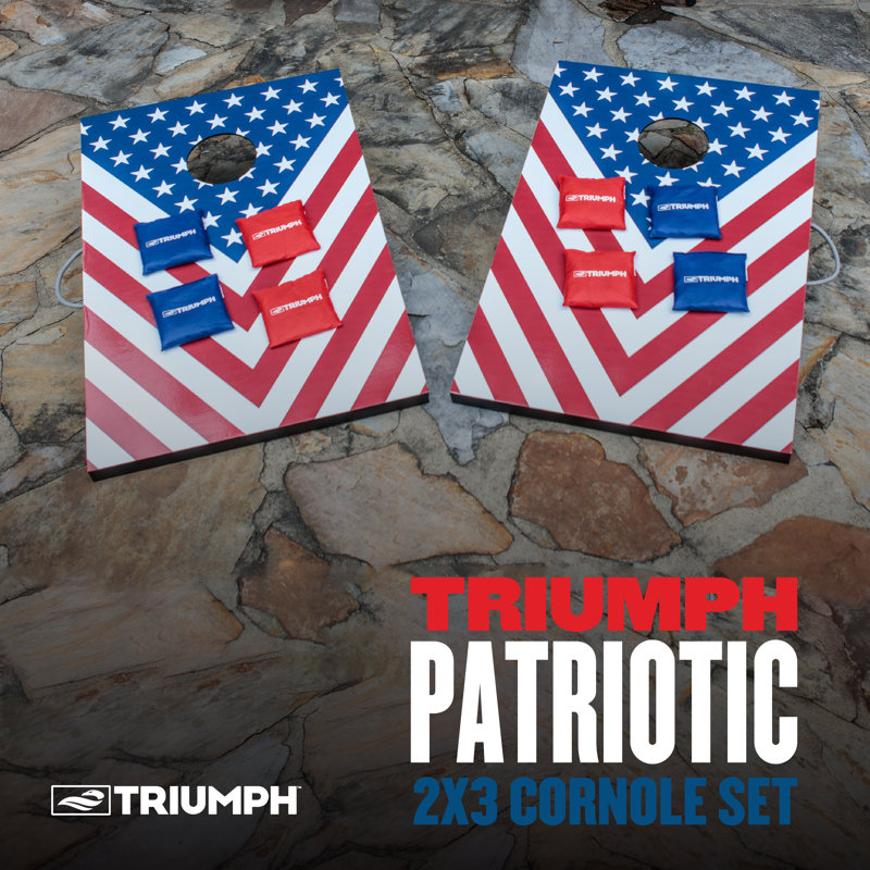 Ensemble de cornhole Trixph Patriotic 2X3