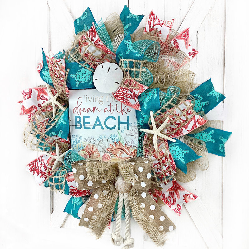 Couronne en maille Living The Dream Deco