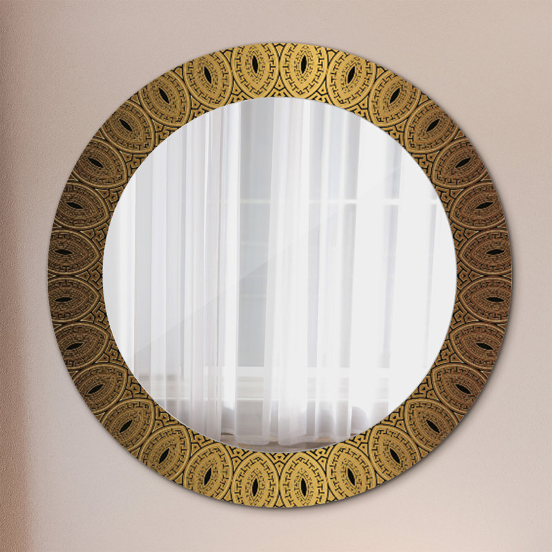 Huldar Glass Flat Wall Mirror