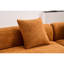 Mousse orange exotique pour la maison - Confort unique avec 4 sièges confortables et élégants