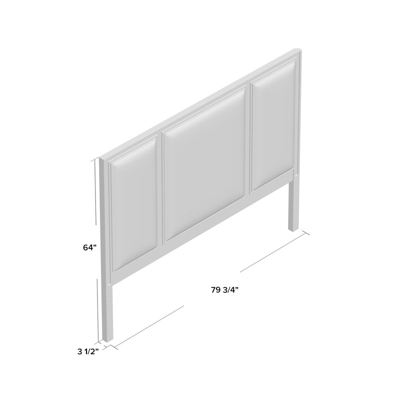 Newport Upholstered Headboard, Sandstone, King