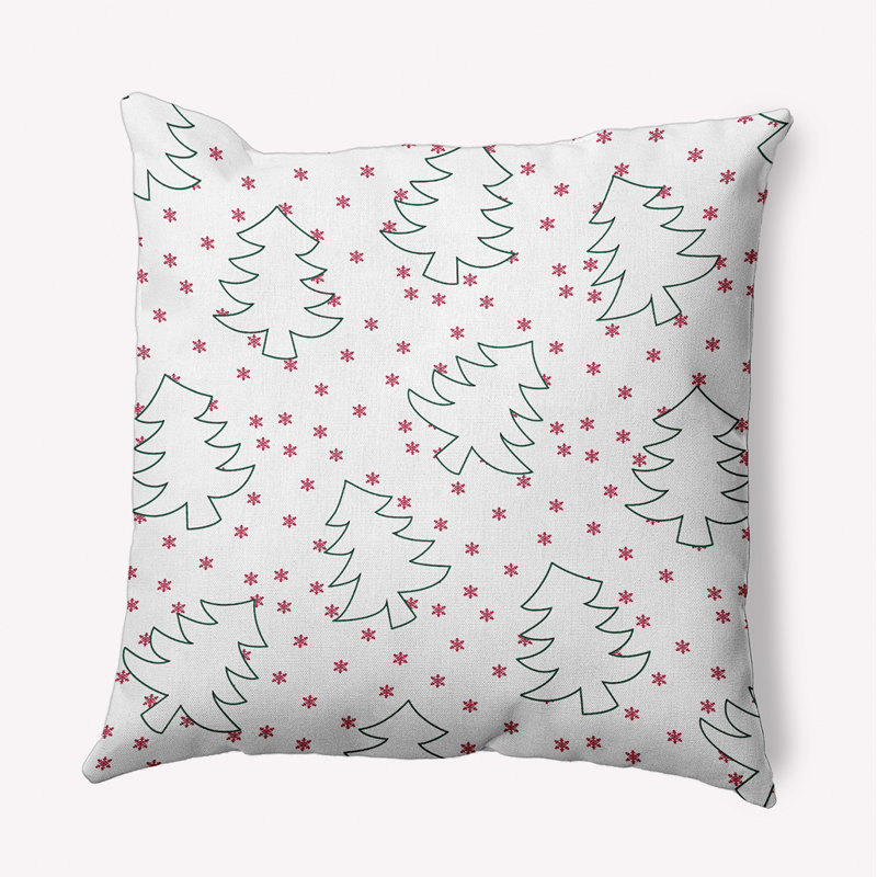 Reversible Throw Pillow, 16" x 16", Square