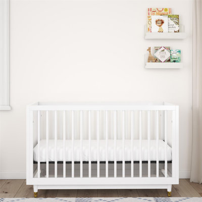 Little Seeds Aviary 3-in-1 Convertible Crib, White -  DA8036379LS