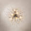 Dandelion 9-Light Sputnik Crystal Chandelier Starburst Sunburst Ceiling Lighting