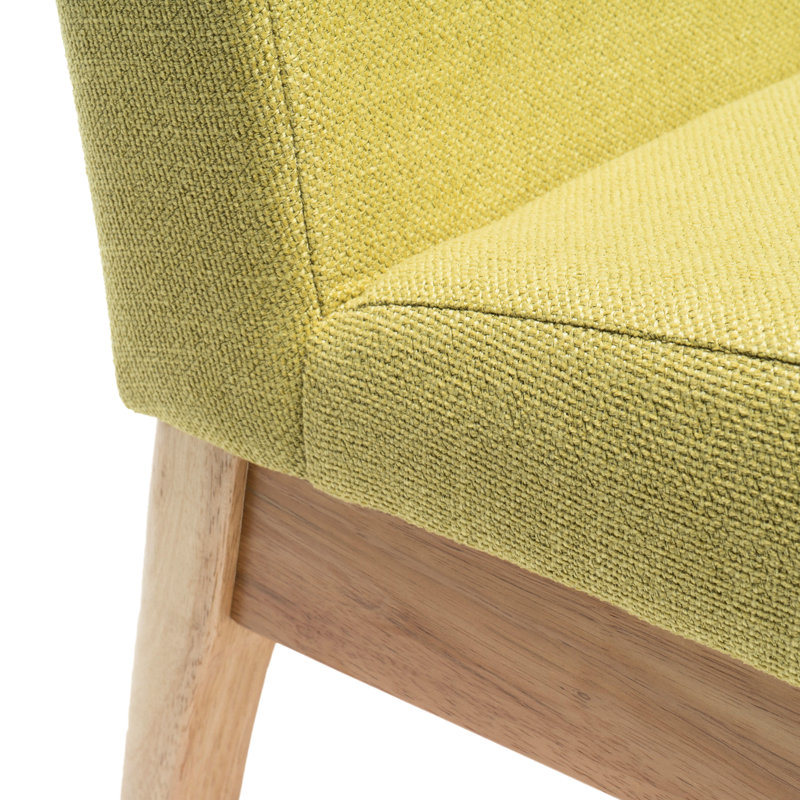 De 2 sièges de salle à manger attrayants en tissu - P 23,03 po x l 17,52 po, H 32,09 po, siège de 19,25 po, fauteuils à assembler