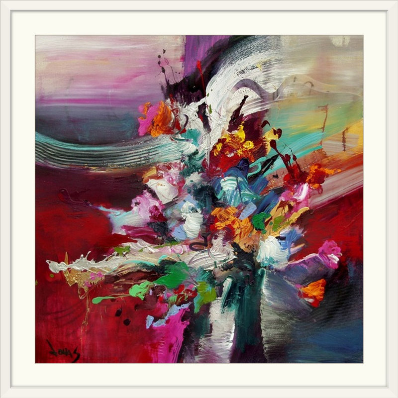 «Winged Spirits» par Frioucheburg, impression, H 35 po x l 35 po x P 1,5 po, Toile