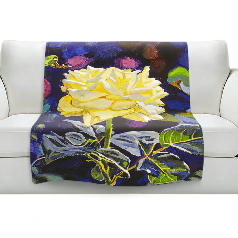 Hand Woven Throw Blanket, 51" x 60"