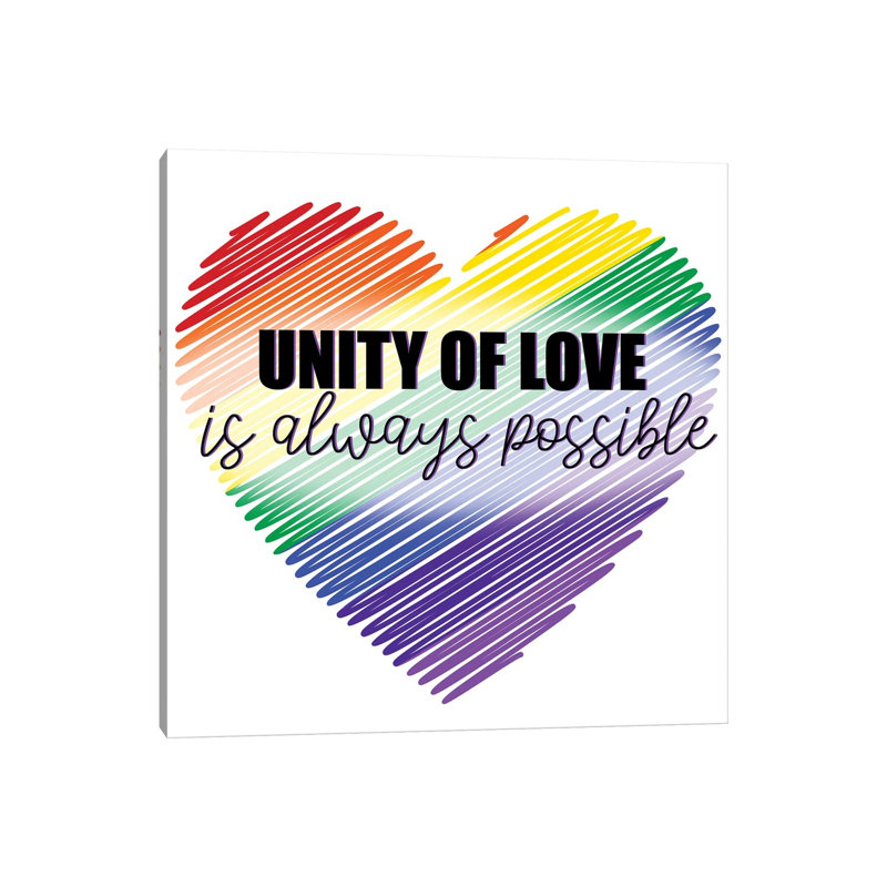 Unity Of Love by Kimberly Allen - Wrapped Canvas Print, 66.04 cm H x 66.04 cm W x 3.175 cm D