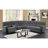 Mclendon Upholstered Sectional Right Hand Facing