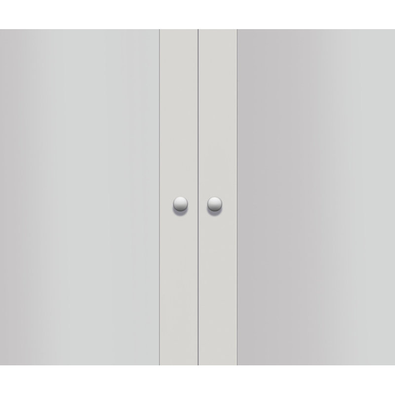 Porte pivotante Euro 1-Lite, 36 po x 80 po, Blanc cassé