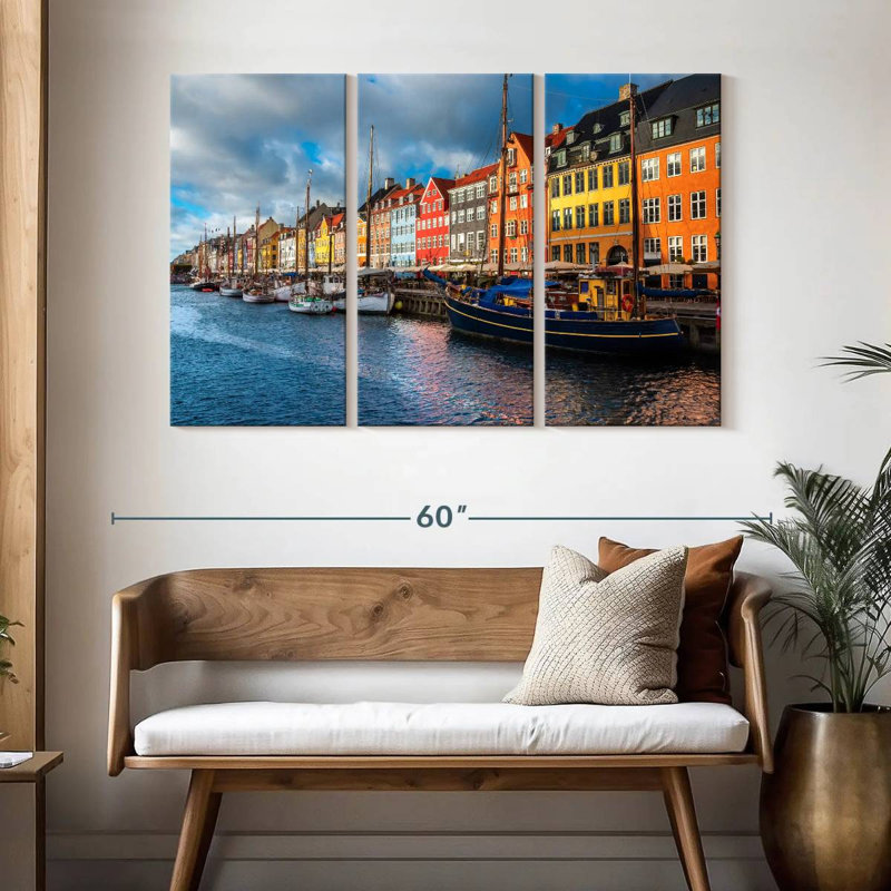 Hannes Nyhavn Port Copenhagen, 32" H x 50" W