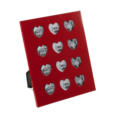 Jasminka Red Collage Picture Frame