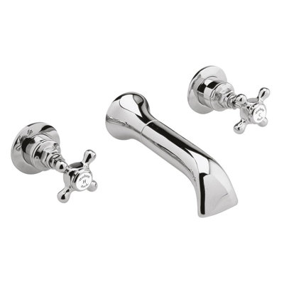 Topaz Wall Bath Taps Bath Filler