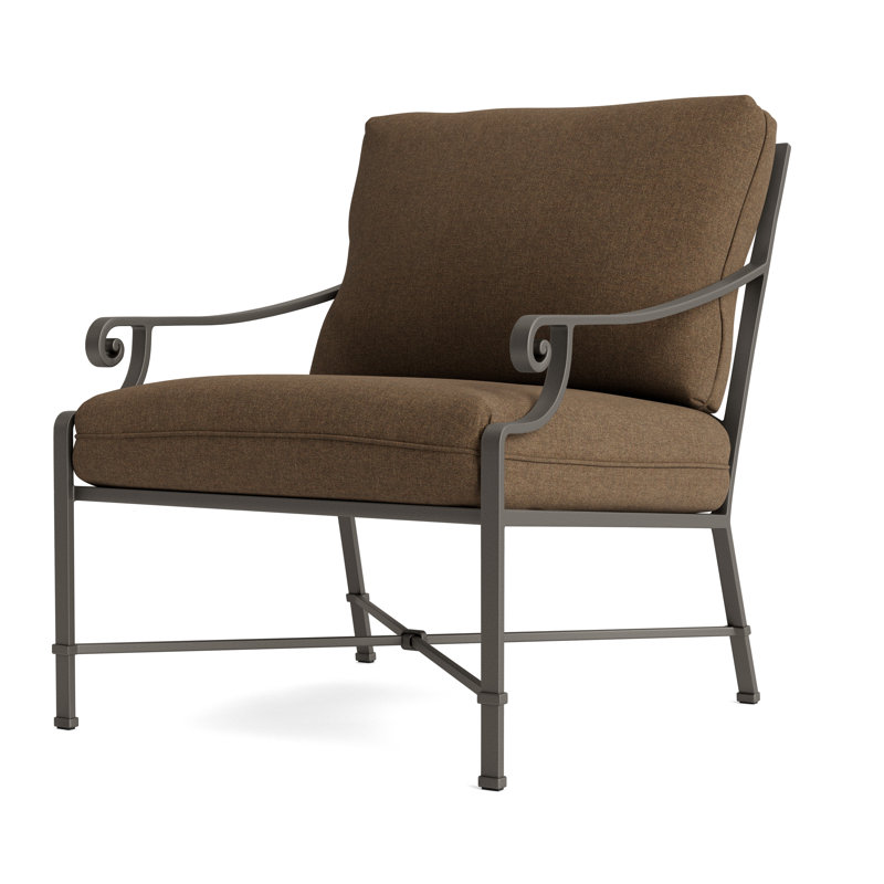 Venetian Outdoor Lounge Chair, Fusion Moccasian, Mica