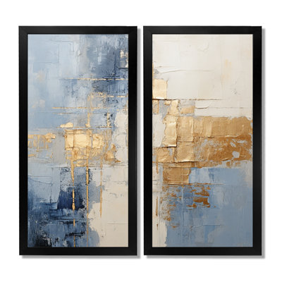 Minimalisme beige et doré scandinave - impressions sur toile scandinaves, ensemble d'art mural paysages beiges