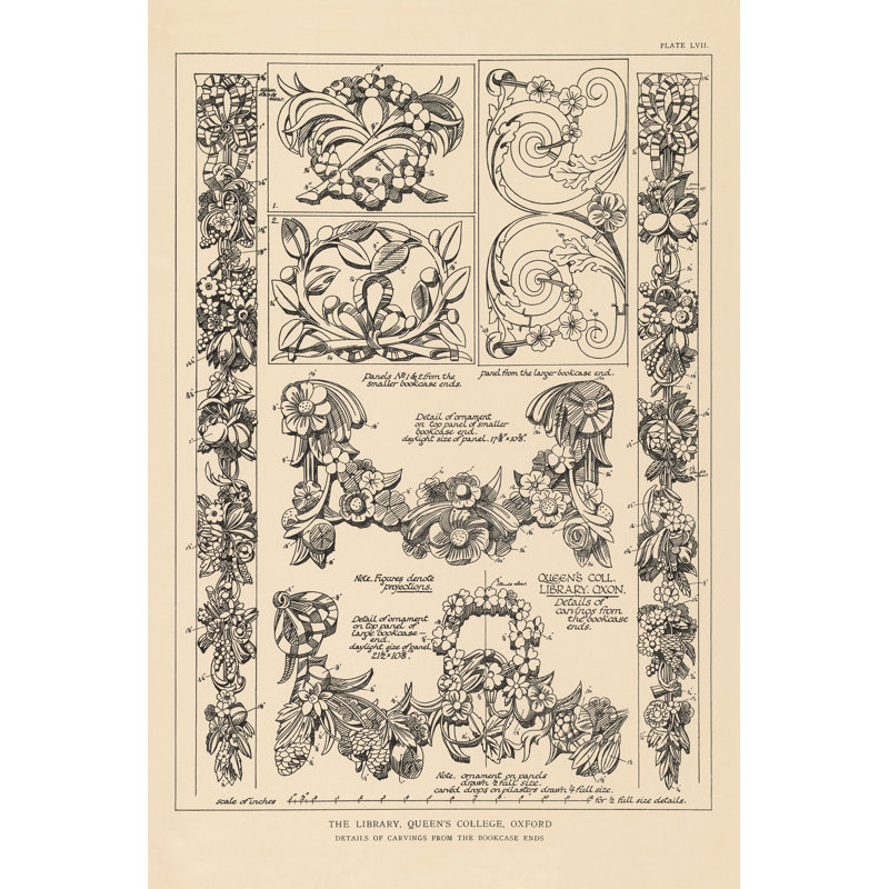 English Renaissance III - impression sur toile tendue, Toile tendue, Non, H 12 po x l 8 po x P 1,25 po