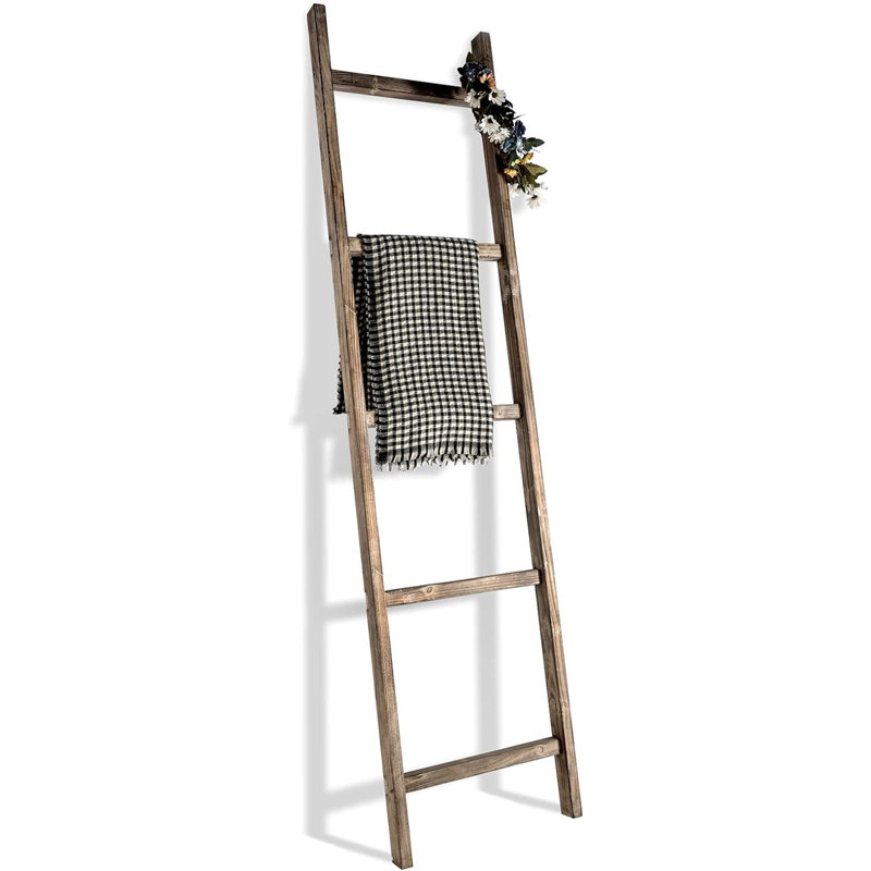 Porte-serviettes autoportant en bois