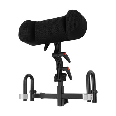 Adjustable Wheelchair Headrest Black Cervical Support Cushion Neck Head Support for Wheelchair Head and Cervical Protection