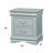 Nanhey Wooden Nightstand-121685021