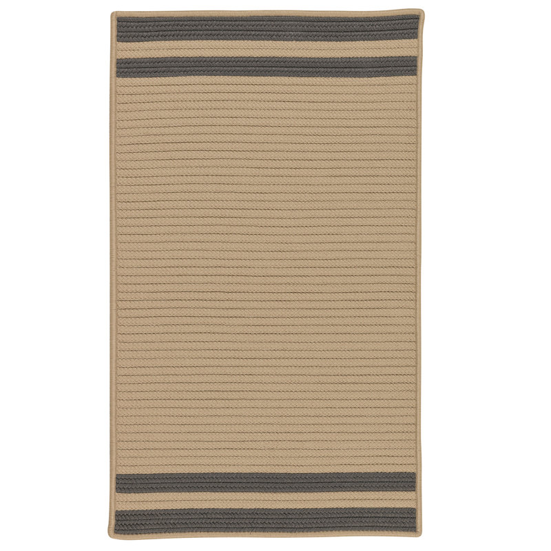 Tapis intérieur / extérieur Kellie - gris, Rectangle 2 pi x 3 pi