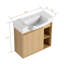 Ensemble de meuble-lavabo mural moderne 24 po