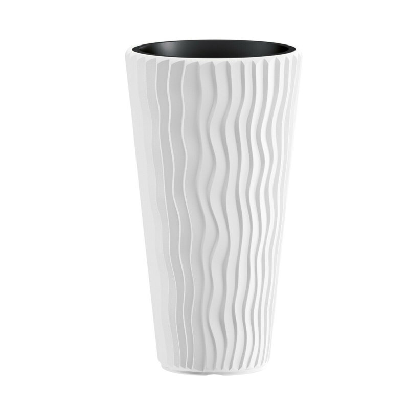 Holm Pot Planter, White