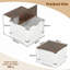 Lift Top Coffee Table with Storage-1951493048