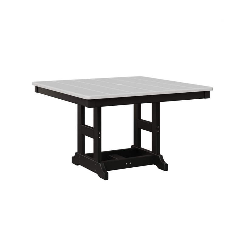 Table carrée berlinoise pour enfants 33 po Berlin, Noir, Blanc