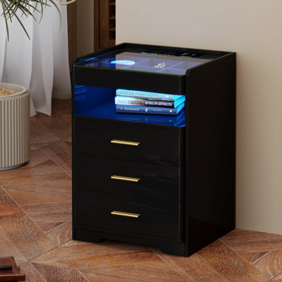 45cm W Bedside Table