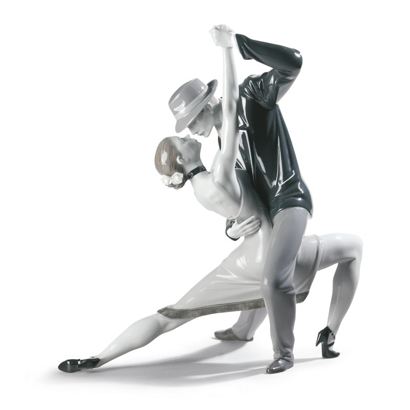 Figurine passionnée de tango