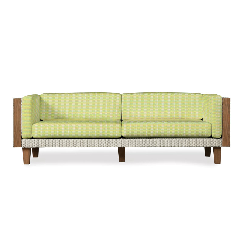 Catalina Outdoor 3 - Seat Patio Sofa, Linen, Sandberg Lagoon