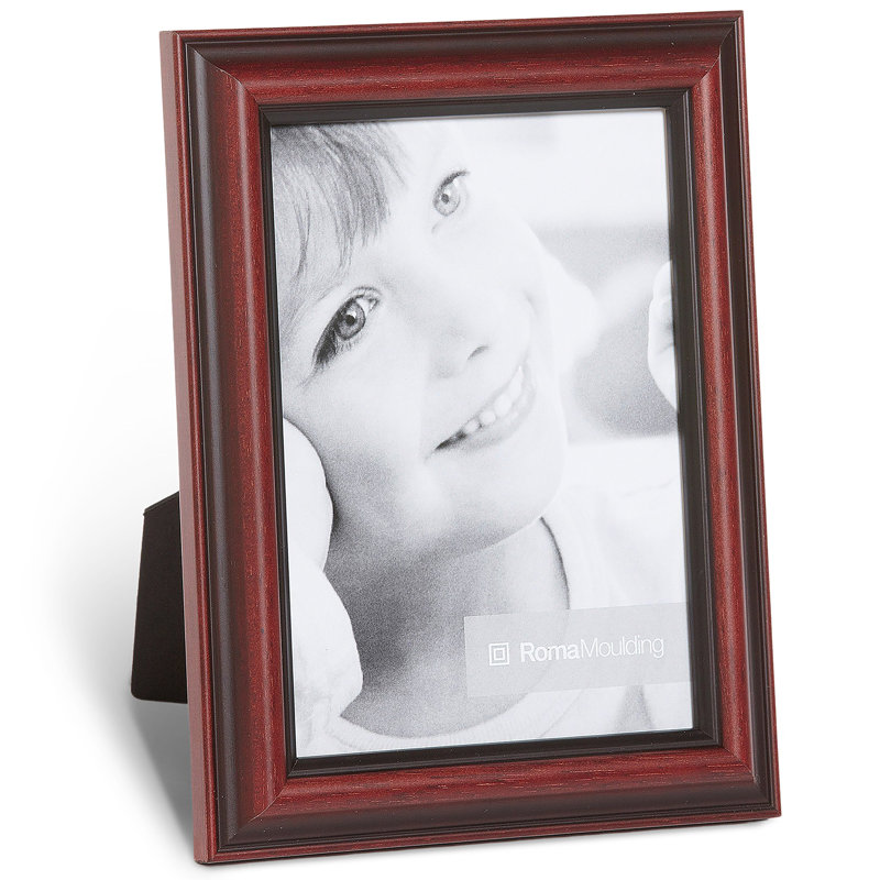 Cadre photo Ramino, Laque noire, 4" x 6"