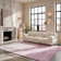 Bethlyn Ombre Cream/Purple Area Rug