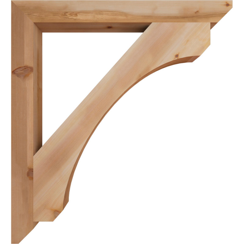 Support à lattes l 3 3 po x P 40 po x H 44 po, cèdre rouge de l'Ouest, H 44 po x l 3,5 po x P 40 po
