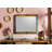 Sixties Solid Wood Asymmetrical Mirror