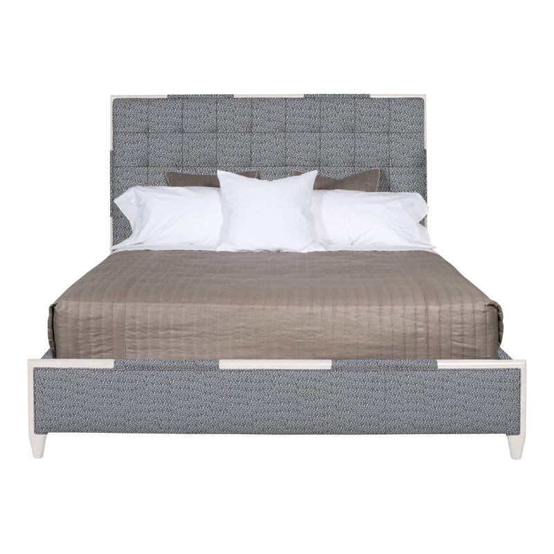 Thom Filicia Home Chatfield King Bed, Impala Storm, Casa Blanca
