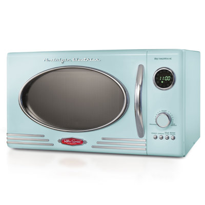 Nostalgia Retro 0.9 Cu. Ft. Microwave Oven, 800 Watts