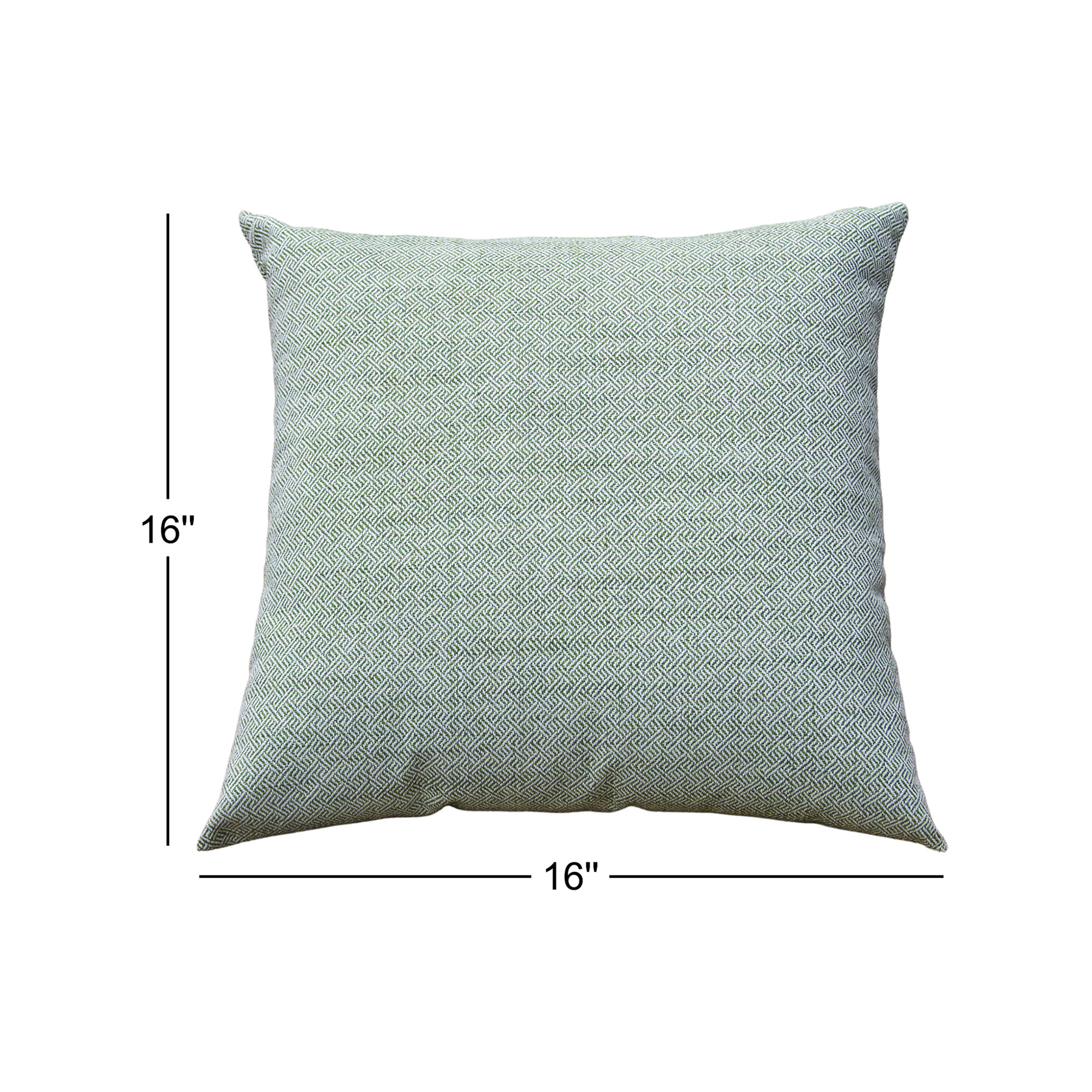 LeeRoy Pillow, 16"H x 16"W