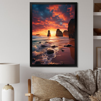 Australie, douze apôtres majestueux II sur toile