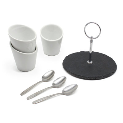 Symple Stuff Dierf Ceramic Condiment Server